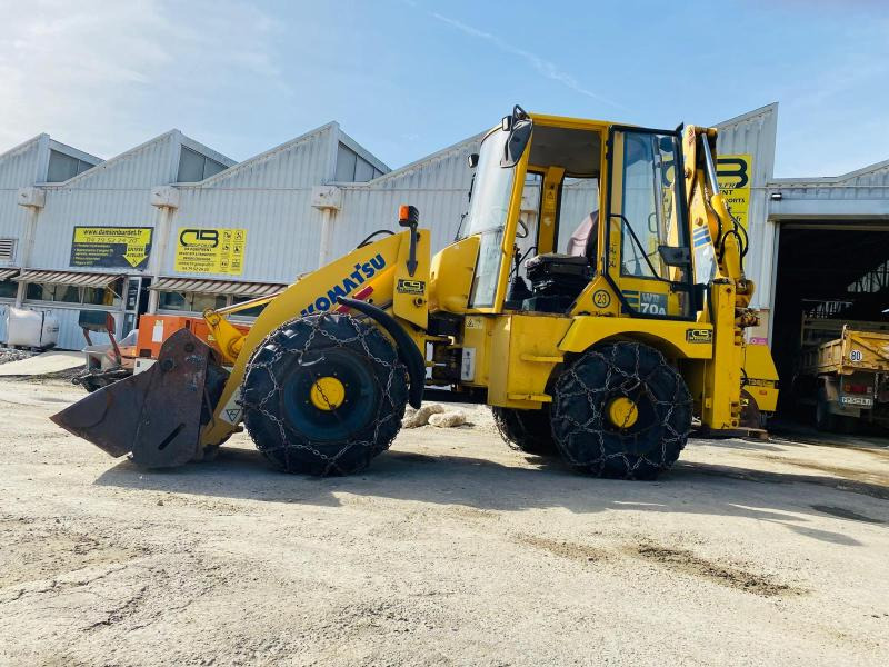 KOMATSU Tractopelle WB70 (NET DE TVA) - Bager utovarivač: slika 2 KOMATSU Tractopelle WB70 (NET DE TVA) - Bager utovarivač: slika 2