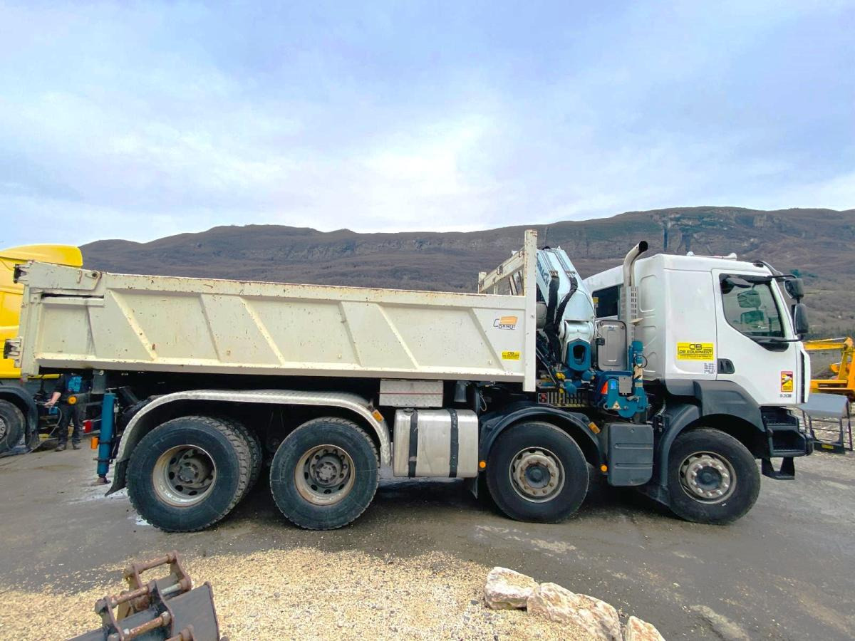 Istovarivač, Kamion sa dizalicom RENAULT KERAX 8x4 520 BIBENNE CIF GRUE CORMACH: slika 6 Istovarivač, Kamion sa dizalicom RENAULT KERAX 8x4 520 BIBENNE CIF GRUE CORMACH: slika 6