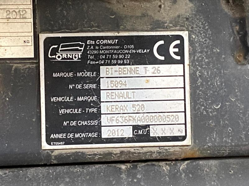 Istovarivač, Kamion sa dizalicom RENAULT KERAX 8x4 520 BIBENNE CIF GRUE CORMACH: slika 27 Istovarivač, Kamion sa dizalicom RENAULT KERAX 8x4 520 BIBENNE CIF GRUE CORMACH: slika 27