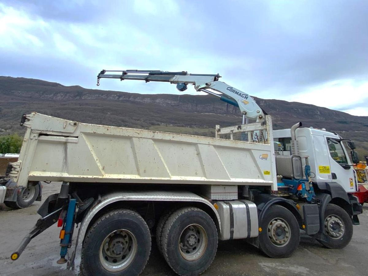 Istovarivač, Kamion sa dizalicom RENAULT KERAX 8x4 520 BIBENNE CIF GRUE CORMACH: slika 7 Istovarivač, Kamion sa dizalicom RENAULT KERAX 8x4 520 BIBENNE CIF GRUE CORMACH: slika 7