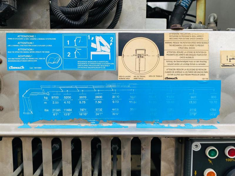 Istovarivač, Kamion sa dizalicom RENAULT KERAX 8x4 520 BIBENNE CIF GRUE CORMACH: slika 18 Istovarivač, Kamion sa dizalicom RENAULT KERAX 8x4 520 BIBENNE CIF GRUE CORMACH: slika 18