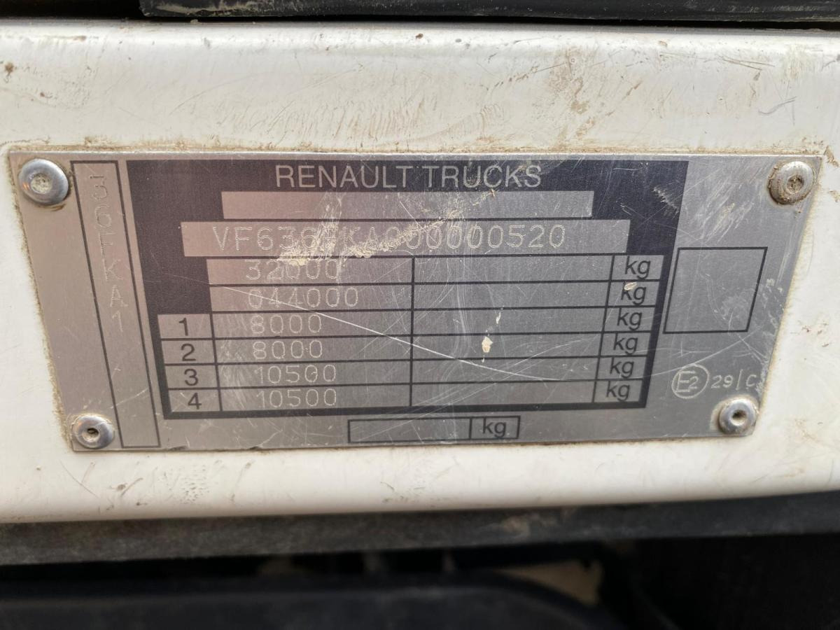 Istovarivač, Kamion sa dizalicom RENAULT KERAX 8x4 520 BIBENNE CIF GRUE CORMACH: slika 29 Istovarivač, Kamion sa dizalicom RENAULT KERAX 8x4 520 BIBENNE CIF GRUE CORMACH: slika 29