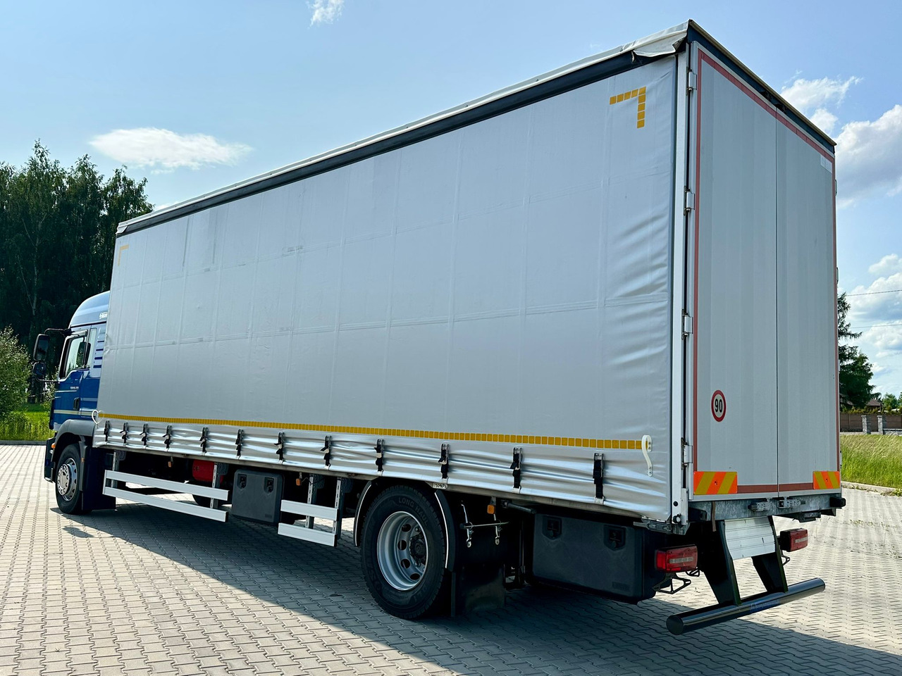 MAN TGM 18.320 / FIRANKA / 20 EUROPALET / 8.3 M DŁUGOŚCI / AUTOMAT / SYPIALKA / 2018 ROK / 9 809 KG ŁADOWNOŚCI - Kamion sa ceradom: slika 3 MAN TGM 18.320 / FIRANKA / 20 EUROPALET / 8.3 M DŁUGOŚCI / AUTOMAT / SYPIALKA / 2018 ROK / 9 809 KG ŁADOWNOŚCI - Kamion sa ceradom: slika 3