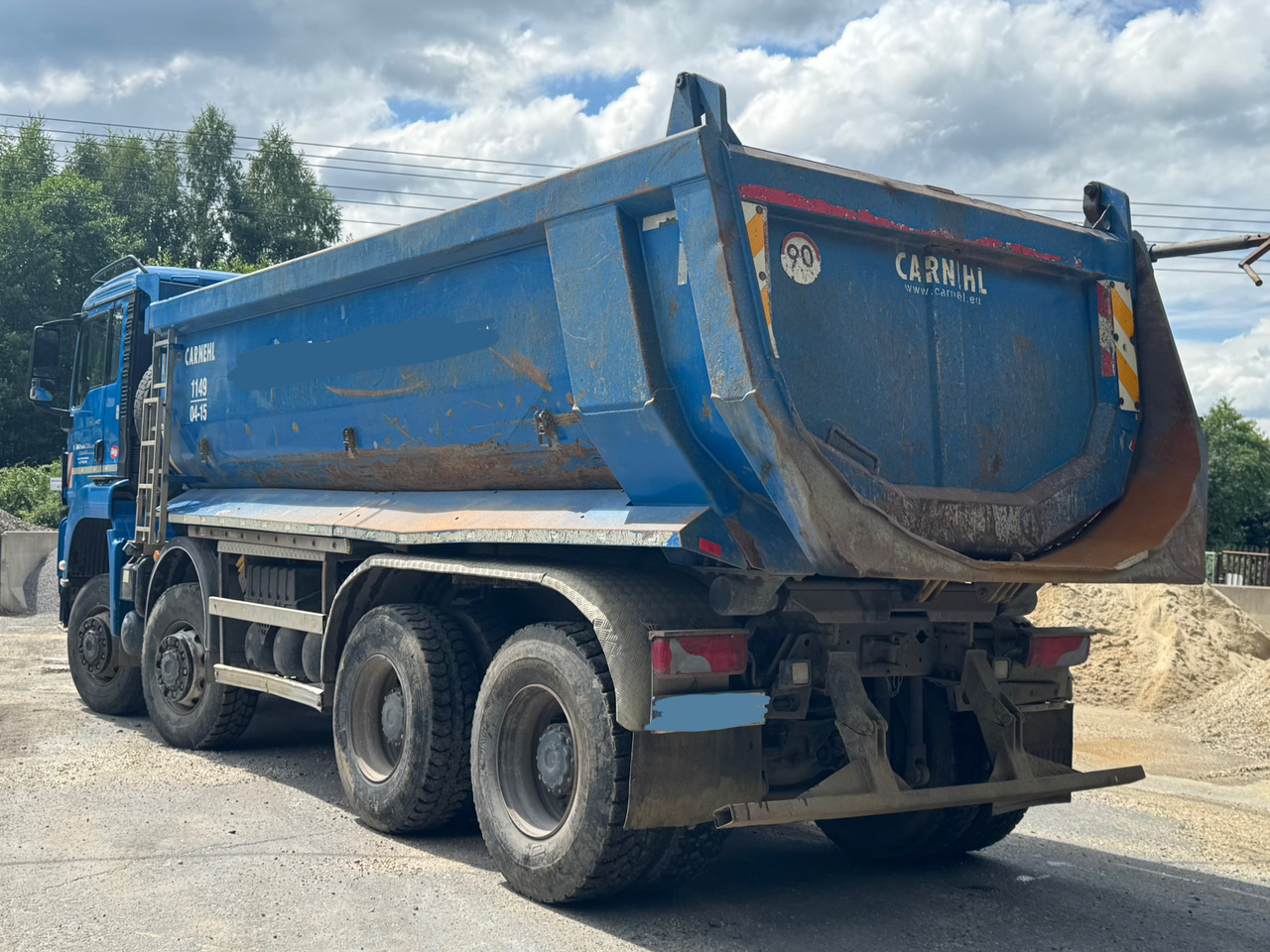 MAN TGS 35.440 / WYWROTKA / 8X8 / TYLNOZSYPOWA / 220 TYS KM / 2015 / E5 - Istovarivač: slika 3 MAN TGS 35.440 / WYWROTKA / 8X8 / TYLNOZSYPOWA / 220 TYS KM / 2015 / E5 - Istovarivač: slika 3