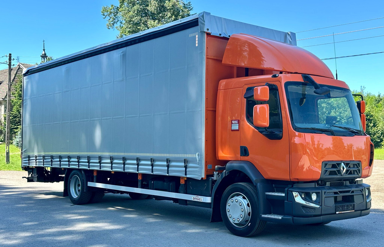 RENAULT D 18 / 280 / FIRANKA / WINDA / 8.6 M DŁUGOŚCI / 21 EUROPALET / NOWE OPONY / ŁADOWNOŚĆ 9.380 KG / AUTOMAT / SERWISOWANA / SPROWADZONA - Kamion sa ceradom: slika 1 RENAULT D 18 / 280 / FIRANKA / WINDA / 8.6 M DŁUGOŚCI / 21 EUROPALET / NOWE OPONY / ŁADOWNOŚĆ 9.380 KG / AUTOMAT / SERWISOWANA / SPROWADZONA - Kamion sa ceradom: slika 1
