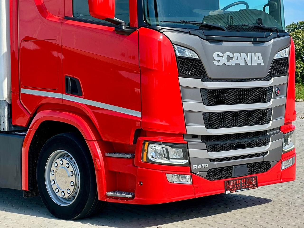 Kamion sa ceradom SCANIA R410 / FIRANKA / 21 EUROPALET / 8.5 M DŁUGOŚCI / 6x2 / PODWIESZA: slika 13