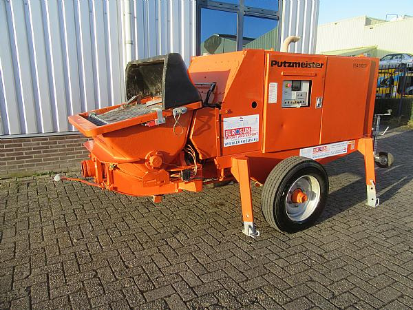 2014 PUTZMEISTER BSA 1005 DC concrete pump - Stacionarna pumpa za beton: slika 2 2014 PUTZMEISTER BSA 1005 DC concrete pump - Stacionarna pumpa za beton: slika 2