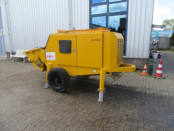 2014 PUTZMEISTER BSA 1005 DC- concrete pump. - Stacionarna pumpa za beton: slika 2 2014 PUTZMEISTER BSA 1005 DC- concrete pump. - Stacionarna pumpa za beton: slika 2