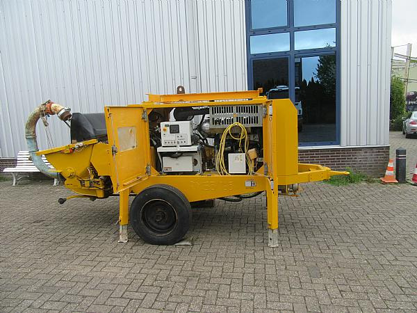 2014 PUTZMEISTER BSA 1005 DC- concrete pump. - Stacionarna pumpa za beton: slika 3 2014 PUTZMEISTER BSA 1005 DC- concrete pump. - Stacionarna pumpa za beton: slika 3