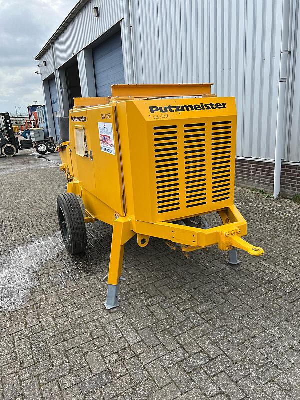 2014 PUTZMEISTER BSA1005 DC trailer mounted. - Stacionarna pumpa za beton: slika 3 2014 PUTZMEISTER BSA1005 DC trailer mounted. - Stacionarna pumpa za beton: slika 3