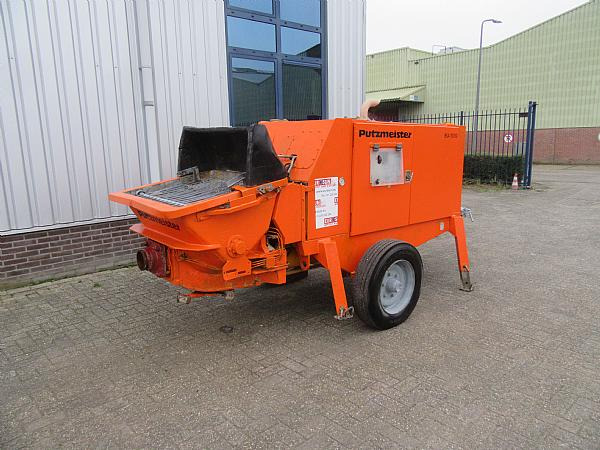 2014 PUTZMEISTER BSA1005 DC trailer mounted. - Stacionarna pumpa za beton: slika 1 2014 PUTZMEISTER BSA1005 DC trailer mounted. - Stacionarna pumpa za beton: slika 1