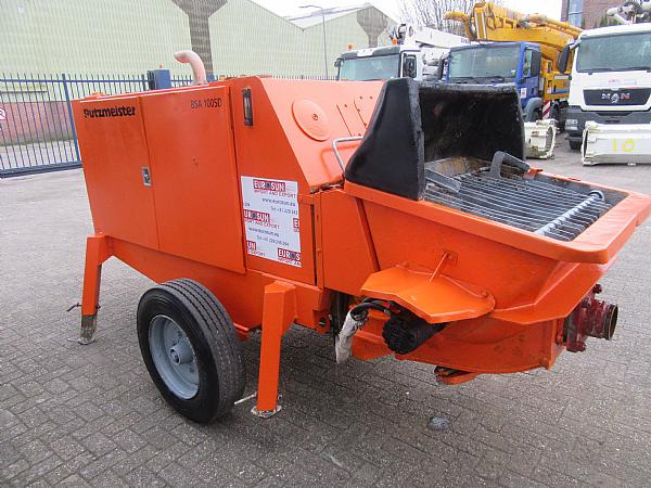2014 PUTZMEISTER BSA1005 DC trailer mounted. - Stacionarna pumpa za beton: slika 3 2014 PUTZMEISTER BSA1005 DC trailer mounted. - Stacionarna pumpa za beton: slika 3