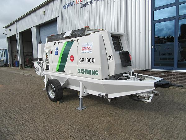 2014 SCHWING BP 1800 D -129 KW static pump - Stacionarna pumpa za beton: slika 1 2014 SCHWING BP 1800 D -129 KW static pump - Stacionarna pumpa za beton: slika 1
