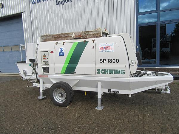 2014 SCHWING BP 1800 D -129 KW static pump - Stacionarna pumpa za beton: slika 2 2014 SCHWING BP 1800 D -129 KW static pump - Stacionarna pumpa za beton: slika 2