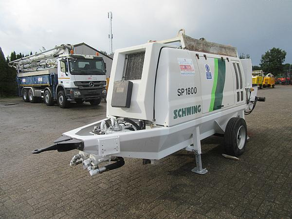 2014 SCHWING BP 1800 D -129 KW static pump - Stacionarna pumpa za beton: slika 3 2014 SCHWING BP 1800 D -129 KW static pump - Stacionarna pumpa za beton: slika 3
