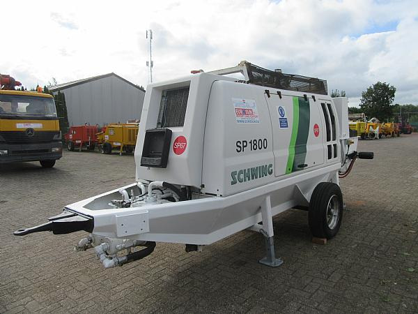 2014 SCHWING BP 1800 D -129 KW static pump - Stacionarna pumpa za beton: slika 4 2014 SCHWING BP 1800 D -129 KW static pump - Stacionarna pumpa za beton: slika 4