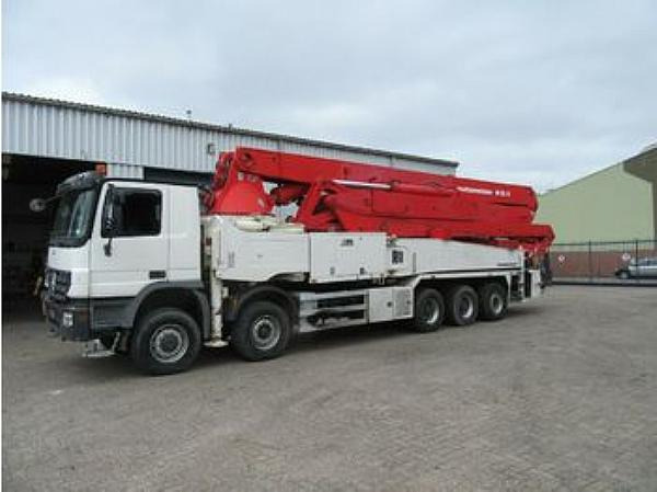 PUTZMEISTER M52/5 MB/ACTROS - Auto pumpa za beton: slika 1 PUTZMEISTER M52/5 MB/ACTROS - Auto pumpa za beton: slika 1