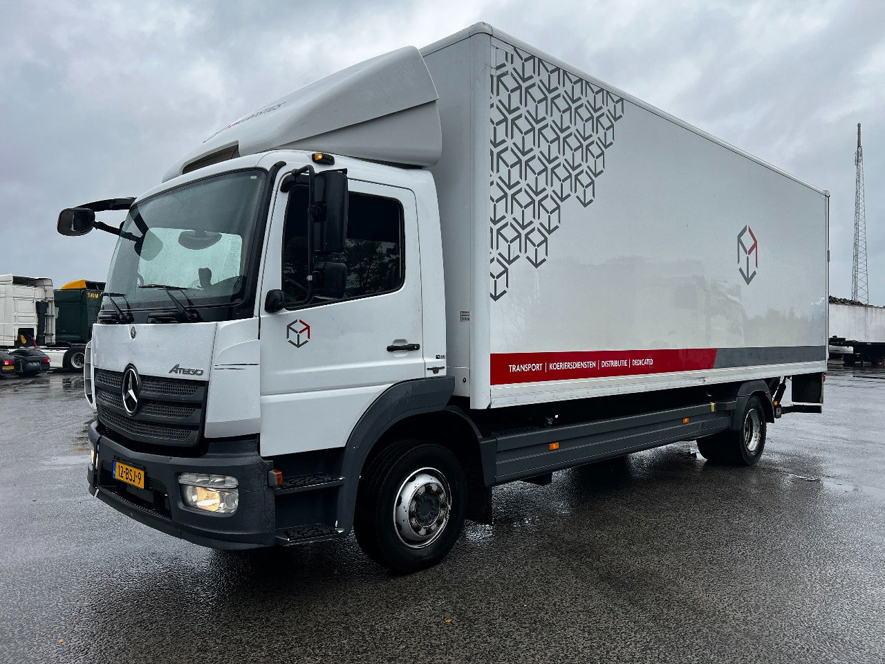 Mercedes-Benz Atego 1218 Euro 6, Full steel suspension - Kamion sa zatvorenim sandukom: slika 1 Mercedes-Benz Atego 1218 Euro 6, Full steel suspension - Kamion sa zatvorenim sandukom: slika 1
