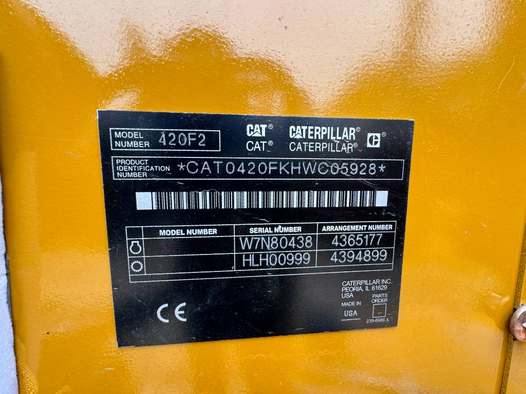 CAT 100% new CAT 420 F - Bager utovarivač: slika 2 CAT 100% new CAT 420 F - Bager utovarivač: slika 2