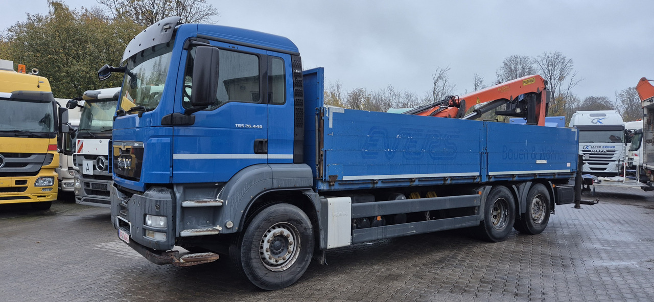 MAN 28.440 TGS 26.440 mit PK 18002 Kran - Kamion sa dizalicom, Kamion sa tovarnim sandukom: slika 1 MAN 28.440 TGS 26.440 mit PK 18002 Kran - Kamion sa dizalicom, Kamion sa tovarnim sandukom: slika 1