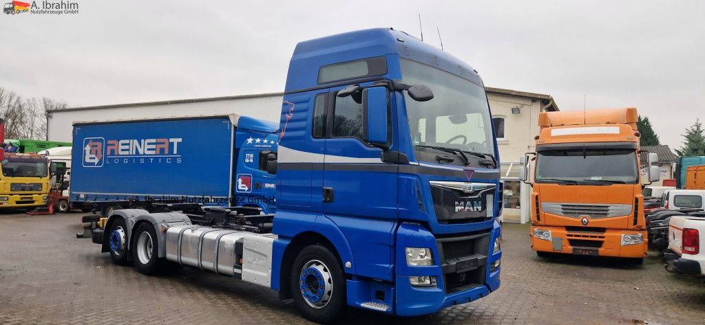 MAN TGX 26.440 BDF Chassis Retarder Klima Standklima - Kamion za prevoz kontejnera/ Kamion sa promenjivim sandukom: slika 1 MAN TGX 26.440 BDF Chassis Retarder Klima Standklima - Kamion za prevoz kontejnera/ Kamion sa promenjivim sandukom: slika 1