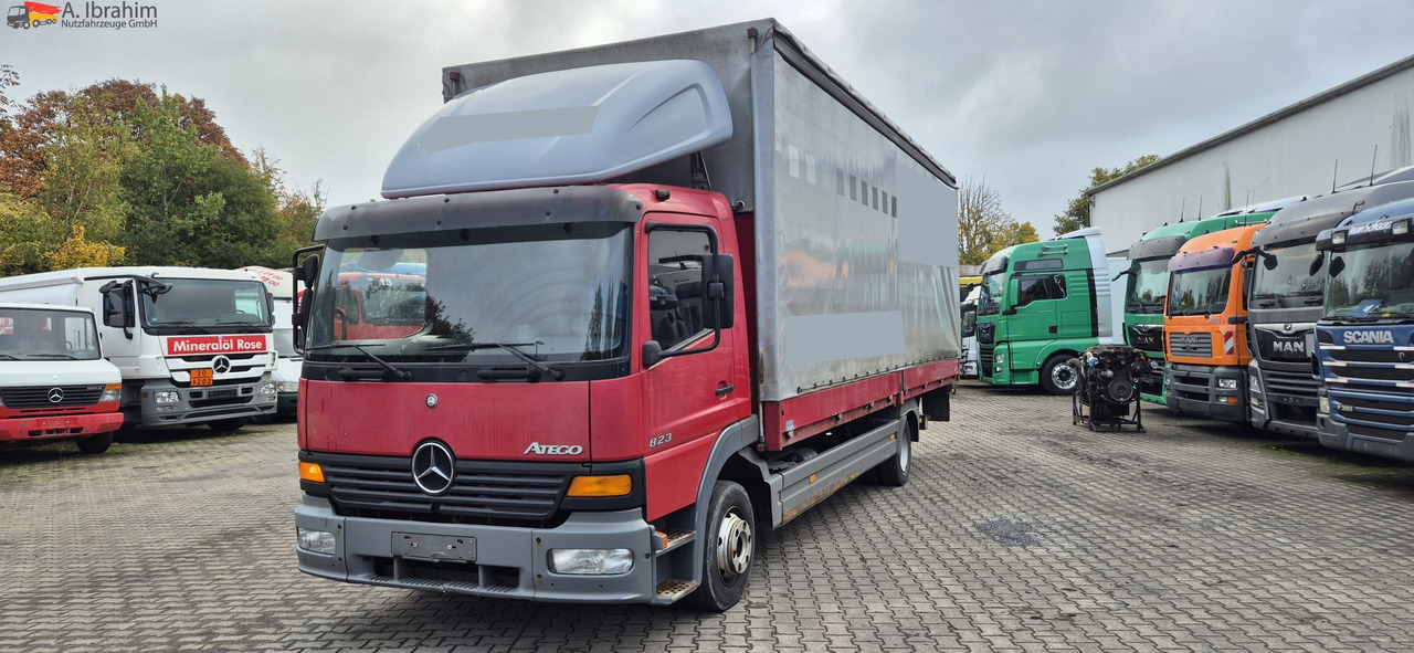 Mercedes-Benz 823 LBW | Radstand 4900 mm | 7.2 m Pritsche Klima | 3 Pedals - Dostavno vozilo sa ceradom: slika 1 Mercedes-Benz 823 LBW | Radstand 4900 mm | 7.2 m Pritsche Klima | 3 Pedals - Dostavno vozilo sa ceradom: slika 1