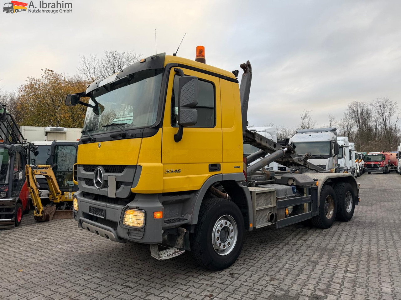Mercedes-Benz Actros 3346 6x4 | Blatt Blatt | Meiller RK 20.60 - Kamion sa hidrauličnom kukom: slika 1 Mercedes-Benz Actros 3346 6x4 | Blatt Blatt | Meiller RK 20.60 - Kamion sa hidrauličnom kukom: slika 1