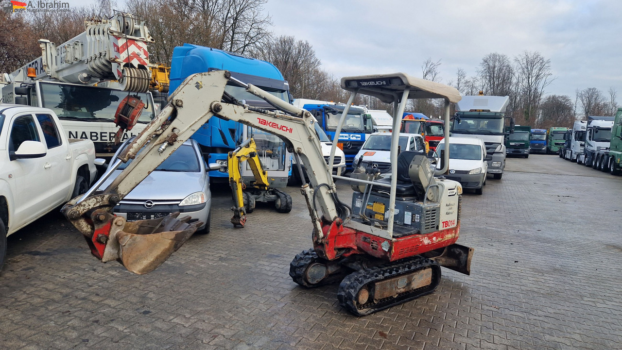 Takeuchi TB 014 Minibagger Zustand gut - Mini bager: slika 1 Takeuchi TB 014 Minibagger Zustand gut - Mini bager: slika 1