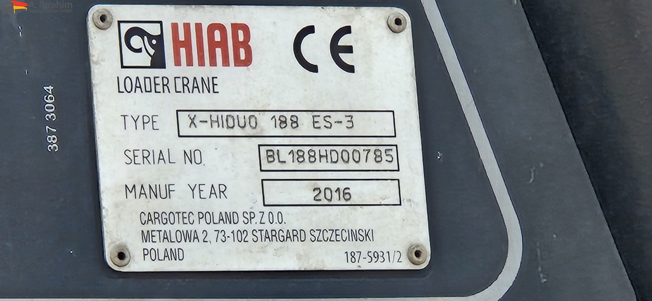 Tegljač Mercedes-Benz 1841 Kran HIAB 166Bj. 2016 Funk FB ,mp3: slika 13 Tegljač Mercedes-Benz 1841 Kran HIAB 166Bj. 2016 Funk FB ,mp3: slika 13