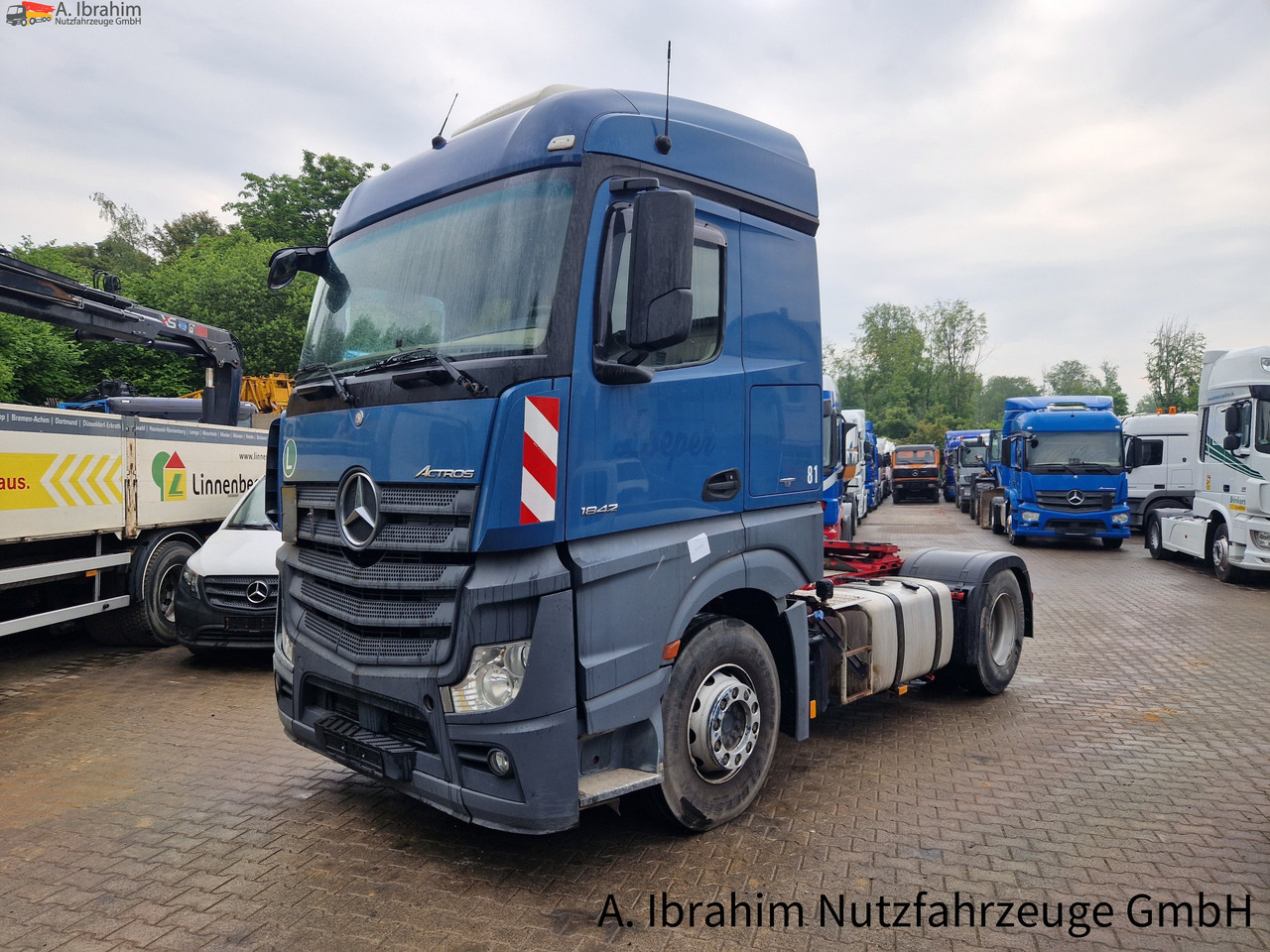 Mercedes-Benz DB 1842, Kipphydraulik deutsches Fahrzeug Retarder, Standklima - Tegljač: slika 1 Mercedes-Benz DB 1842, Kipphydraulik deutsches Fahrzeug Retarder, Standklima - Tegljač: slika 1