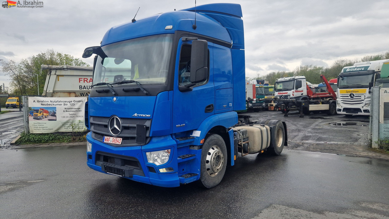 Mercedes-Benz DB 1843 Retarder Kipphydraulik Actros, sehr sauber, Alufelgen - Tegljač: slika 1 Mercedes-Benz DB 1843 Retarder Kipphydraulik Actros, sehr sauber, Alufelgen - Tegljač: slika 1