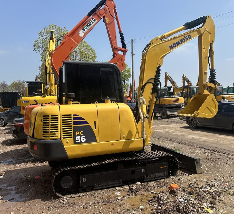 Komatsu PC56 - Mini bager: slika 1 Komatsu PC56 - Mini bager: slika 1