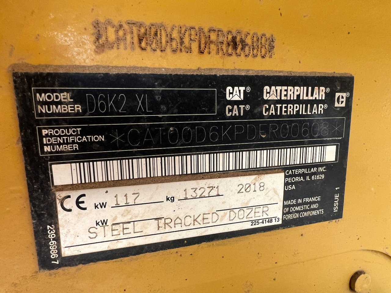 CAT D 6K XL mit Aufreisser u. Trimble - Buldožer: slika 5 CAT D 6K XL mit Aufreisser u. Trimble - Buldožer: slika 5