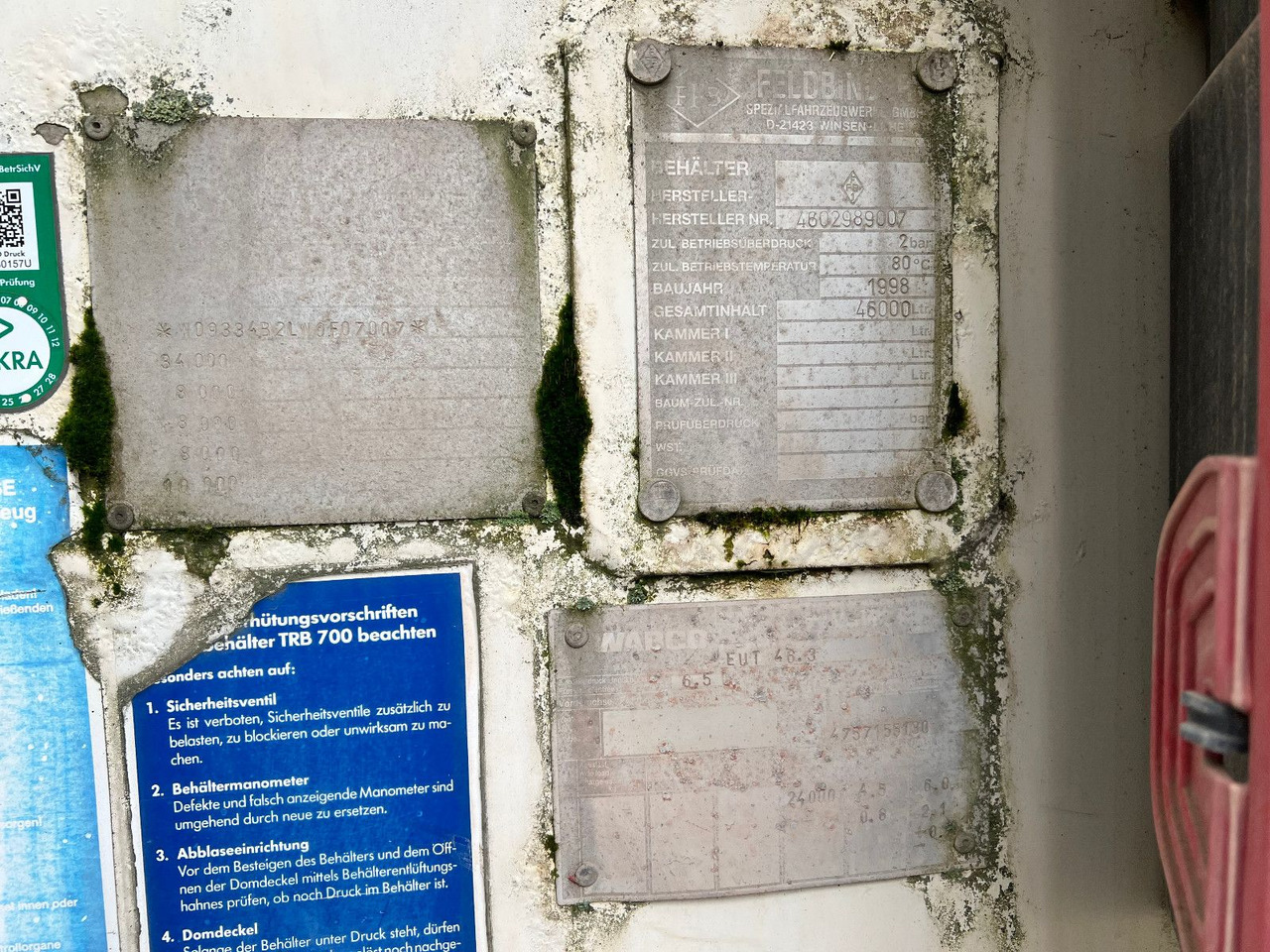 Feldbinder EUT 46,3 - Silo cisterna: slika 5 Feldbinder EUT 46,3 - Silo cisterna: slika 5