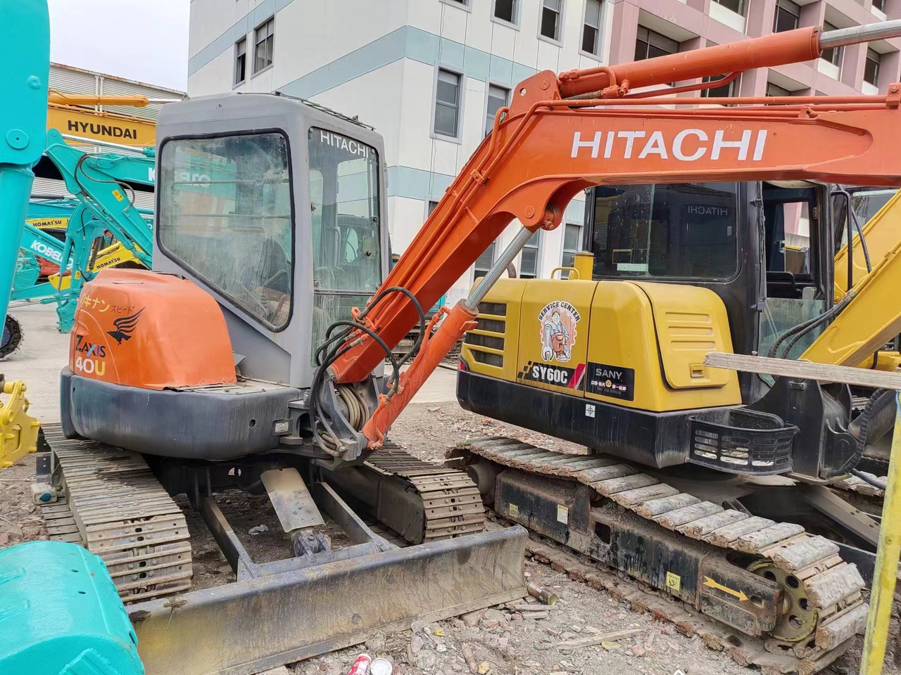 HITACHI ZX40U - Mini bager: slika 4 HITACHI ZX40U - Mini bager: slika 4