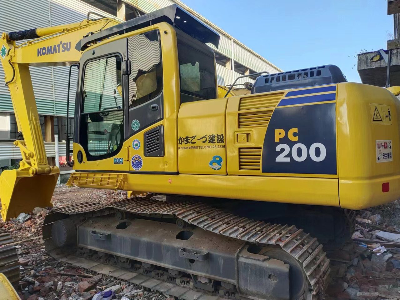 KOMATSU PC200-8 PC200-7 PC220-7 - Bager guseničar: slika 5 KOMATSU PC200-8 PC200-7 PC220-7 - Bager guseničar: slika 5