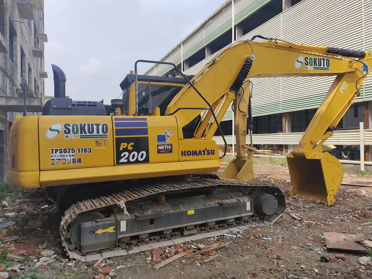 KOMATSU PC200-8N1 - Bager guseničar: slika 1 KOMATSU PC200-8N1 - Bager guseničar: slika 1