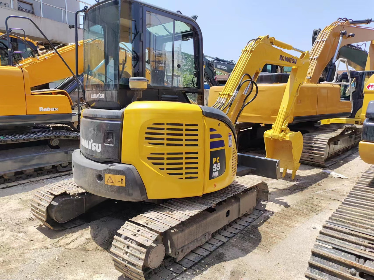 KOMATSU PC55MR - Mini bager: slika 1 KOMATSU PC55MR - Mini bager: slika 1