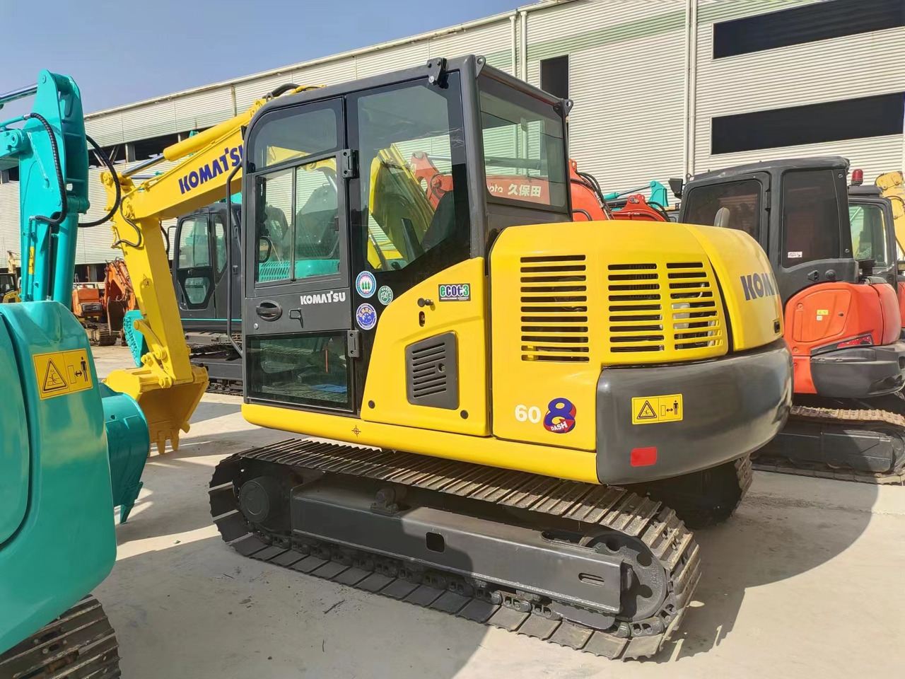KOMATSU PC60-8 - Mini bager: slika 4 KOMATSU PC60-8 - Mini bager: slika 4