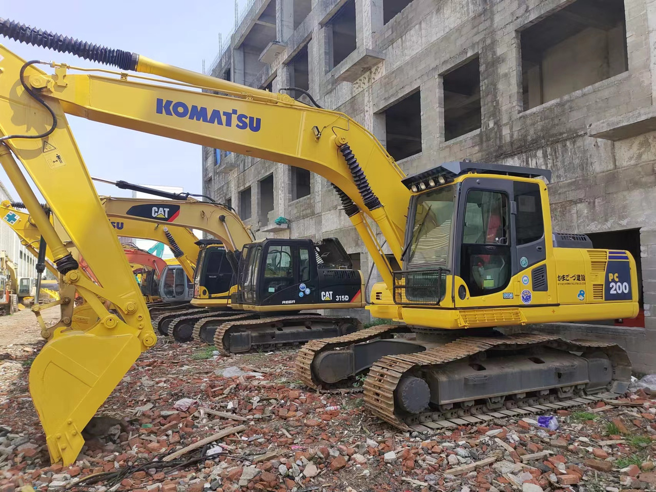 KOMATSU pc200-8 pc200 Japan made - Bager guseničar: slika 2 KOMATSU pc200-8 pc200 Japan made - Bager guseničar: slika 2