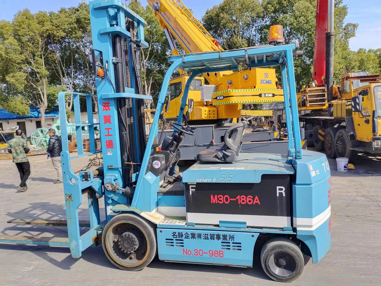 TOYOTA 7FBCU55 electric forklift from Japan original - Električni viljuškar: slika 1 TOYOTA 7FBCU55 electric forklift from Japan original - Električni viljuškar: slika 1
