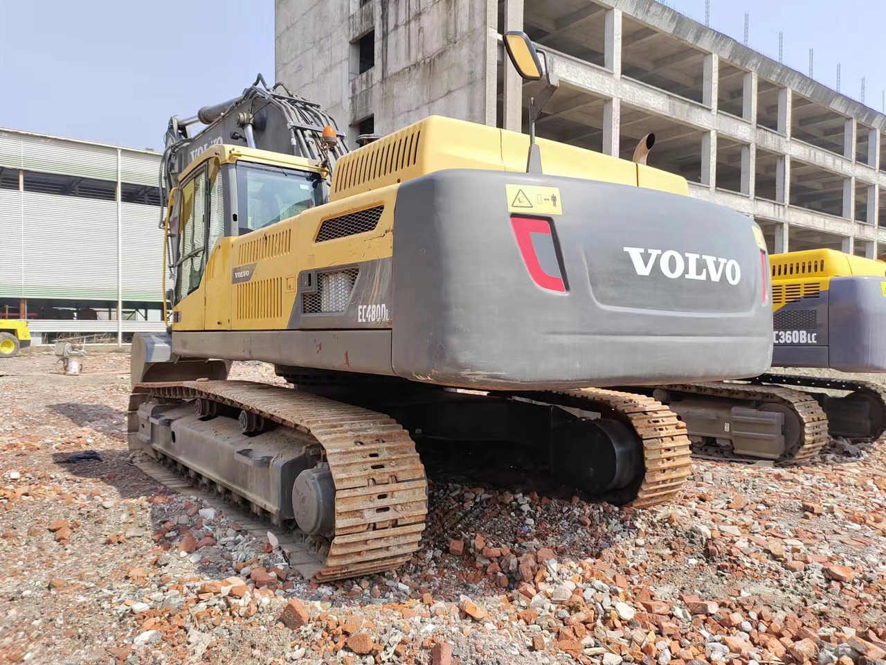 Bager guseničar VOLVO EC480DL: slika 6