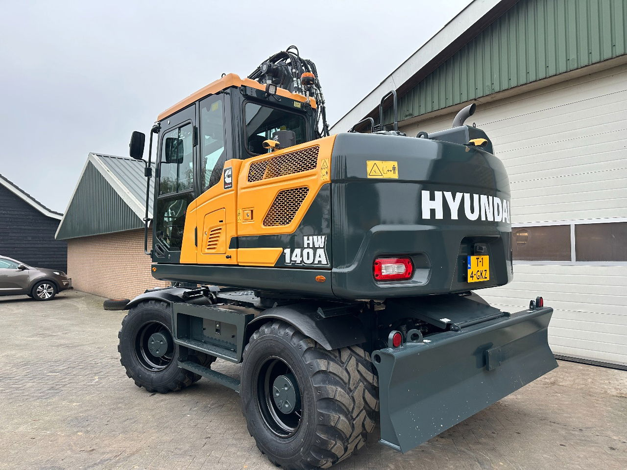 Hyundai HW140A - Bager točkaš: slika 3 Hyundai HW140A - Bager točkaš: slika 3