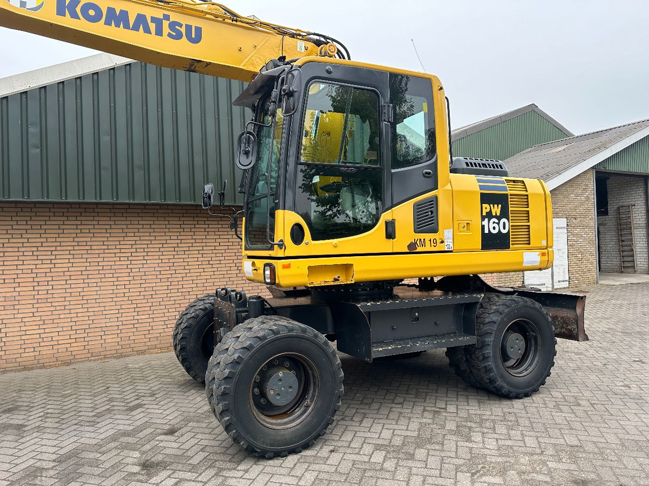 Komatsu PW160-8 - Bager točkaš: slika 4 Komatsu PW160-8 - Bager točkaš: slika 4