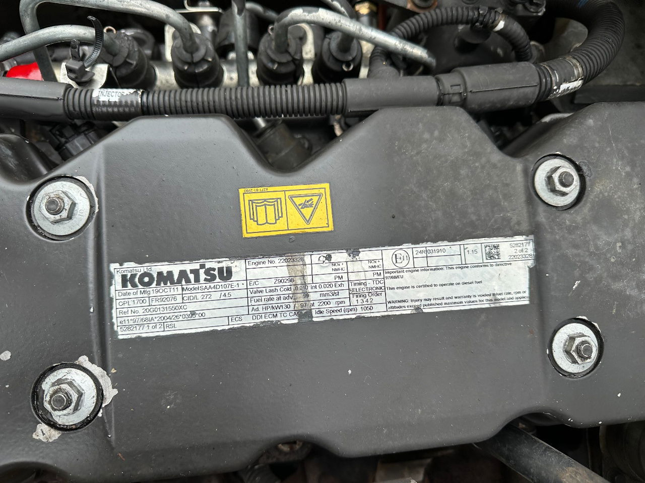 Bager točkaš Komatsu PW160-8: slika 26