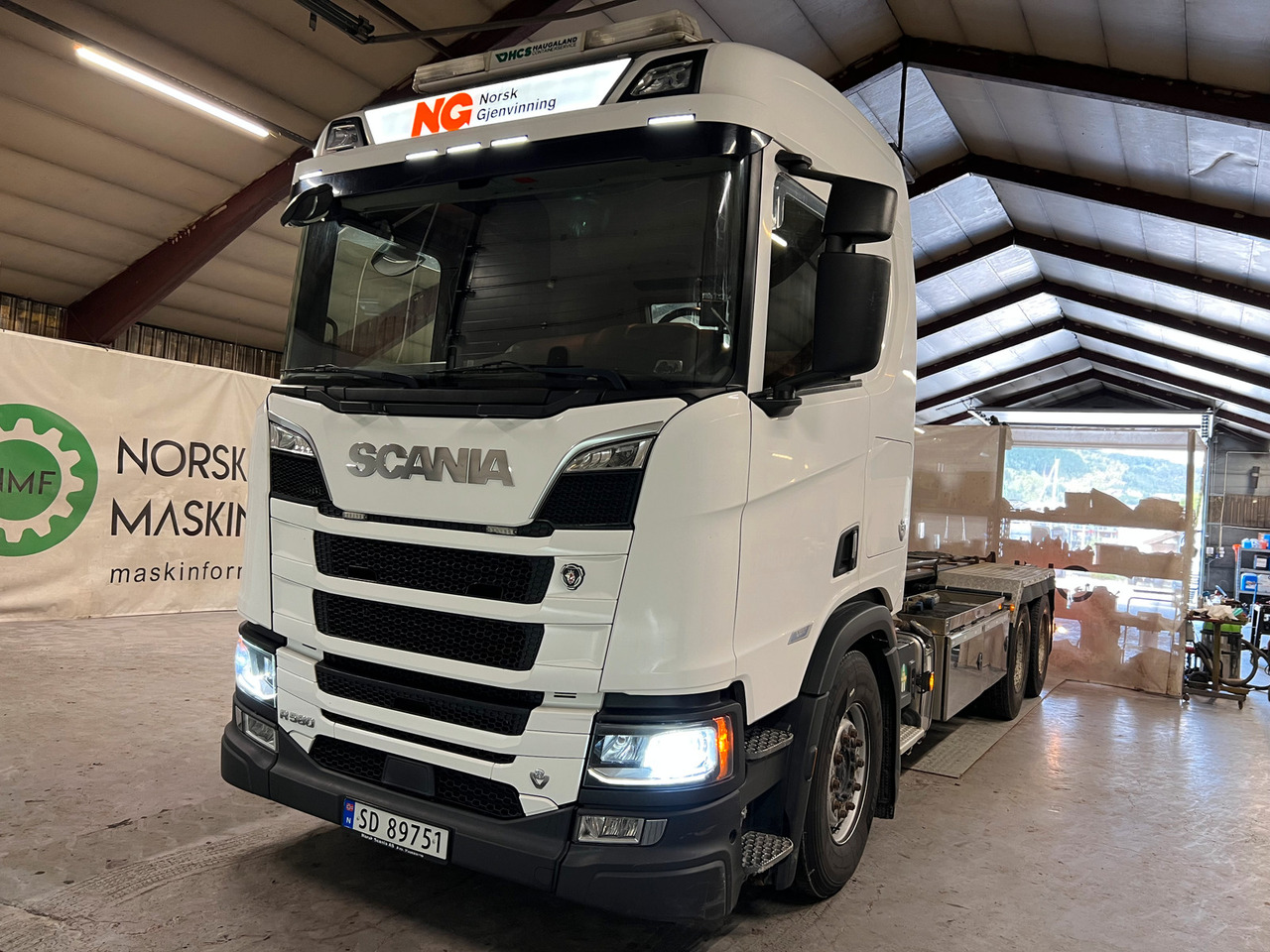 Scania R 580 med Joab krok - Kamion sa hidrauličnom kukom: slika 2 Scania R 580 med Joab krok - Kamion sa hidrauličnom kukom: slika 2