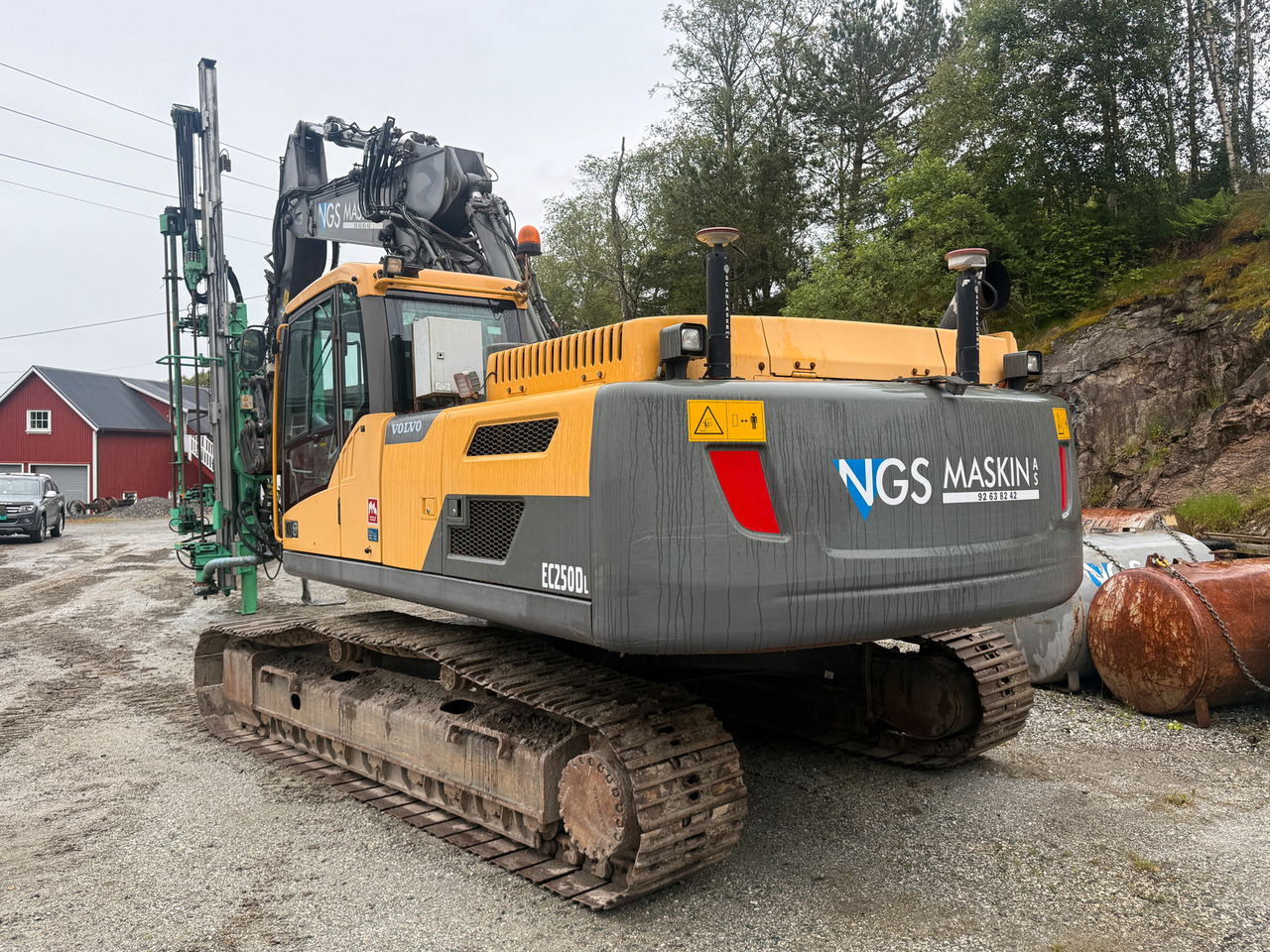 Volvo EC250DL med Montabert tårn - Bager guseničar: slika 4 Volvo EC250DL med Montabert tårn - Bager guseničar: slika 4