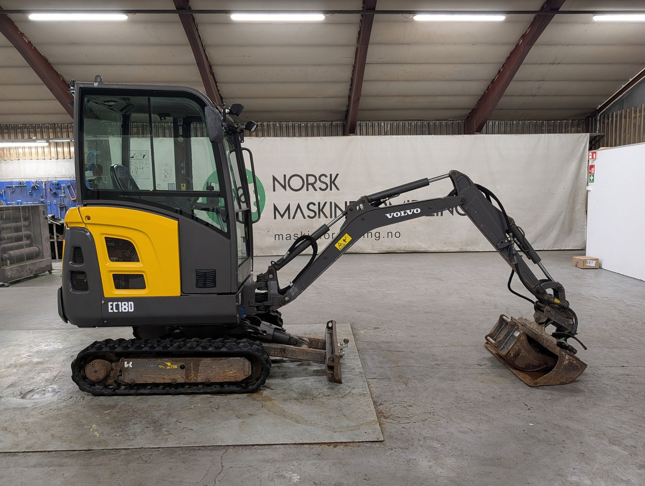 Volvo ECR18D - Mini bager: slika 5 Volvo ECR18D - Mini bager: slika 5