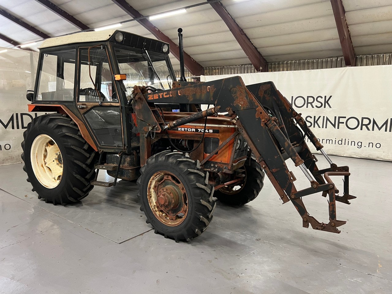 Zetor 7045 (Redusert moms) - Traktor: slika 5 Zetor 7045 (Redusert moms) - Traktor: slika 5