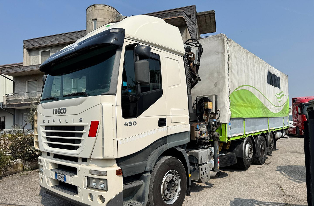 IVECO 430 - 4 ASSI STRADALE CON GRU - Kamion sa ceradom, Kamion sa dizalicom: slika 5 IVECO 430 - 4 ASSI STRADALE CON GRU - Kamion sa ceradom, Kamion sa dizalicom: slika 5